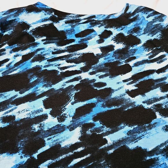 LuLaRoe Womens Top Multi-Color Size Small Polyester Blend Short Sleeve Pullover - Picture 12 of 13